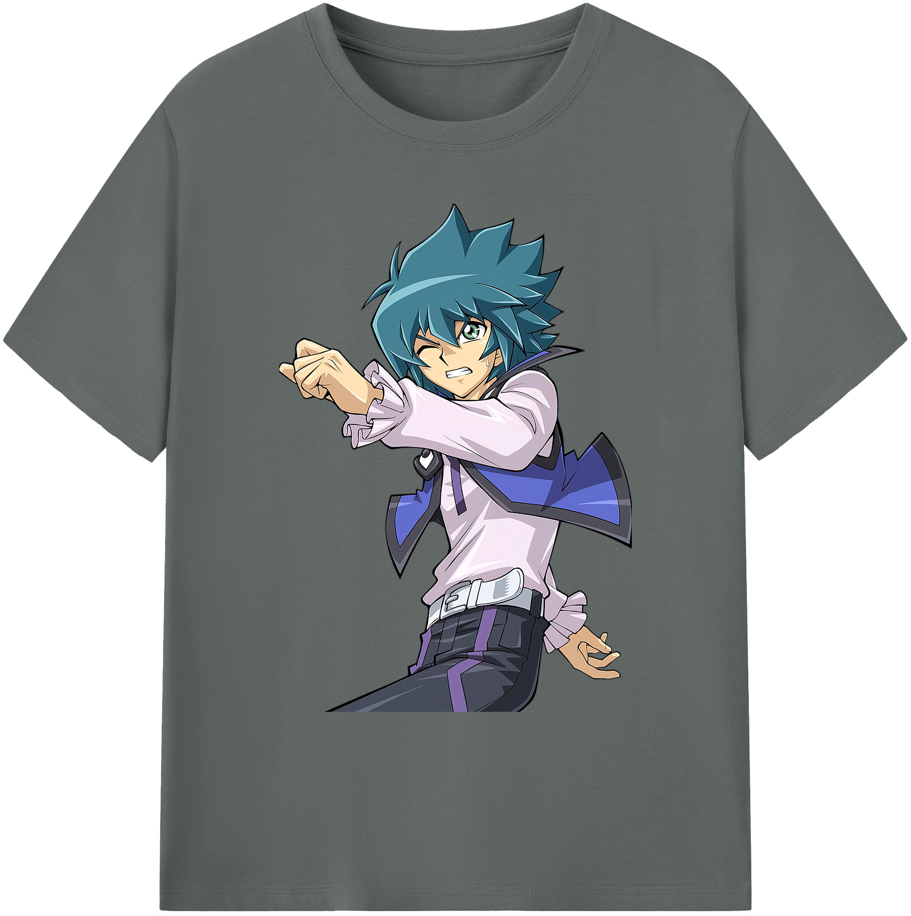 （画像用） 遊☆戯☆王 Yu-Gi-Oh! 綿100％ メンズ半袖Tシャツ｜肌触りやわらか＆通気性